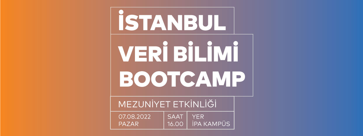 İstanbul Veri Bilimi Bootcamp Mezuniyet Etkinliği
